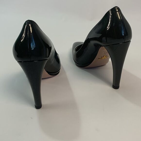 New Prada  patent leather pumps black size 36.5 - Picture 5 of 16